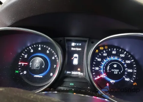 2013 Hyundai Santa Fe Sport 2.0T z USA, uszkodzony, nr VIN 5XYZU3LAXDG030267